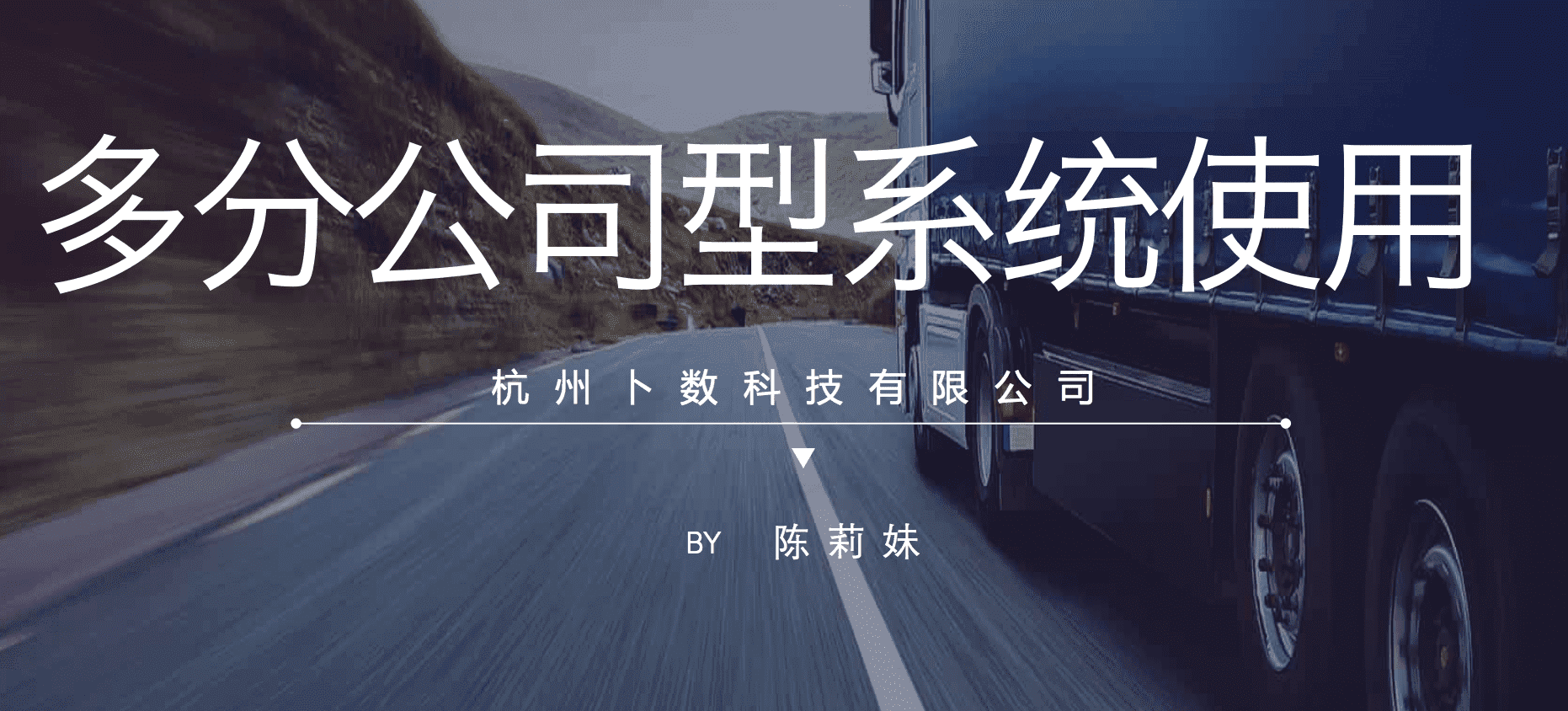 物(wù)流多分公司型系統使用方案
